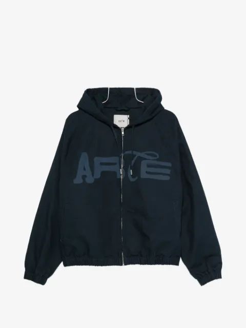 Arte 로고 프린트 후드 자켓