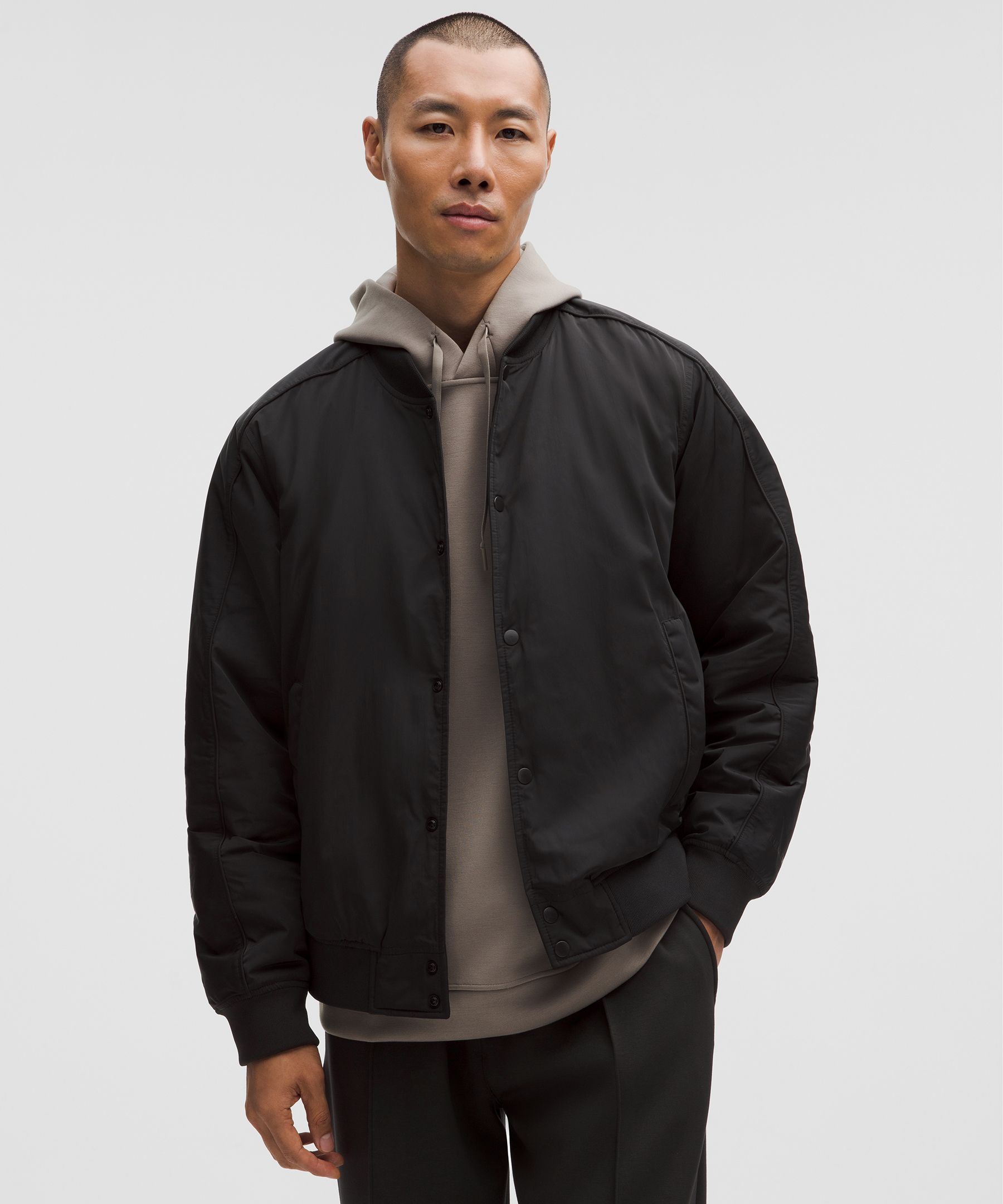 lululemon 남성 대학 봄버 자켓