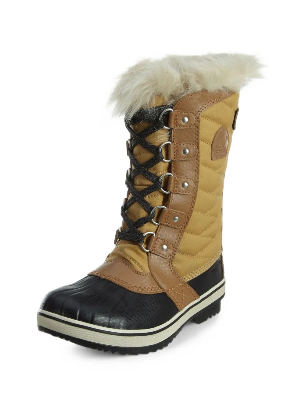 Sorel Kids 토피노 II 페이크 퍼 트림 부츠