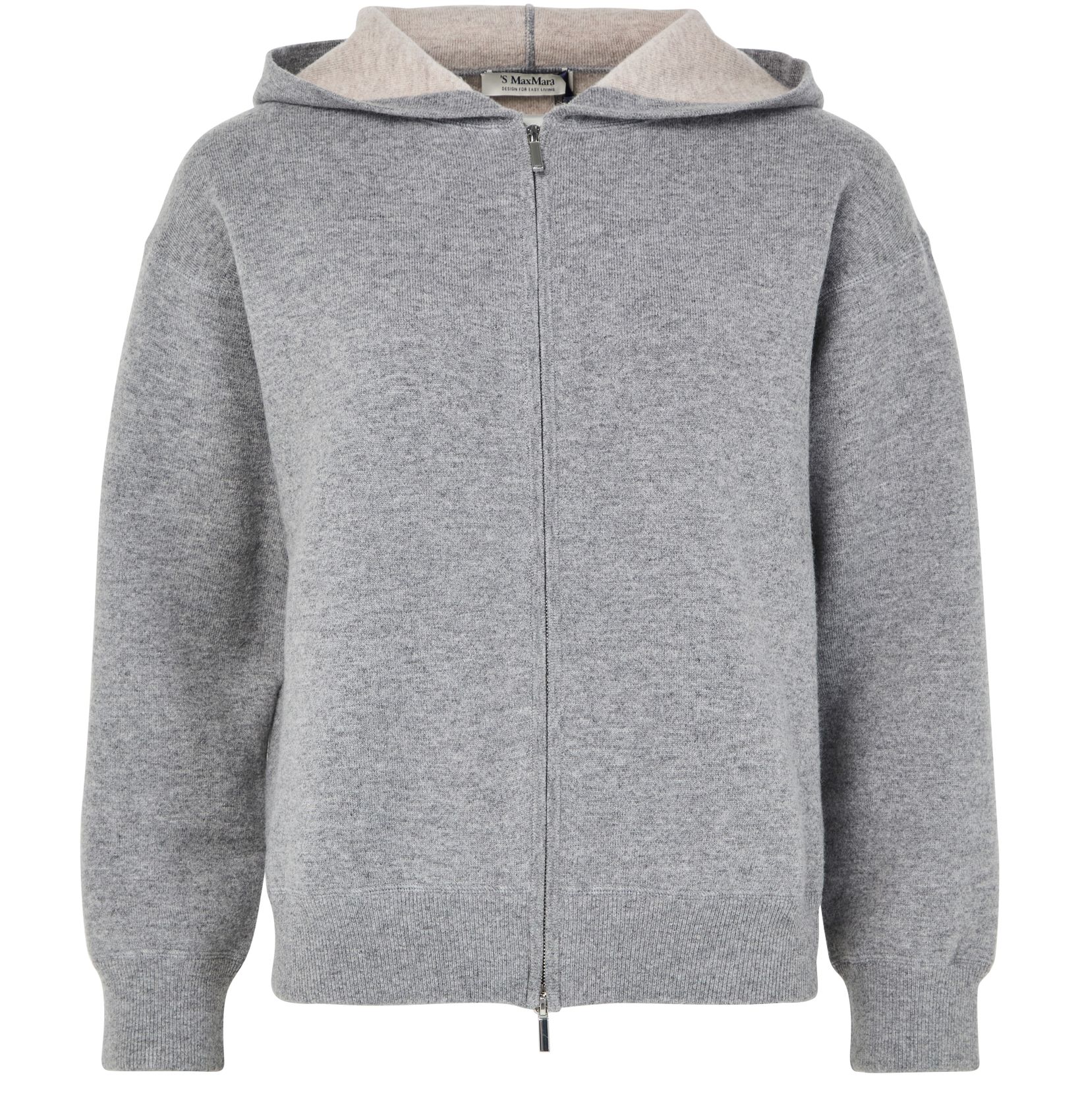 S Max Mara 후드 집업 가디건