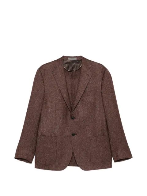 Corneliani 버튼 싱글 브레스트 자켓