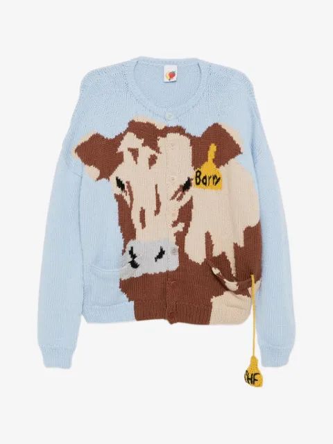 SKY HIGH FARM 버튼 가디건
