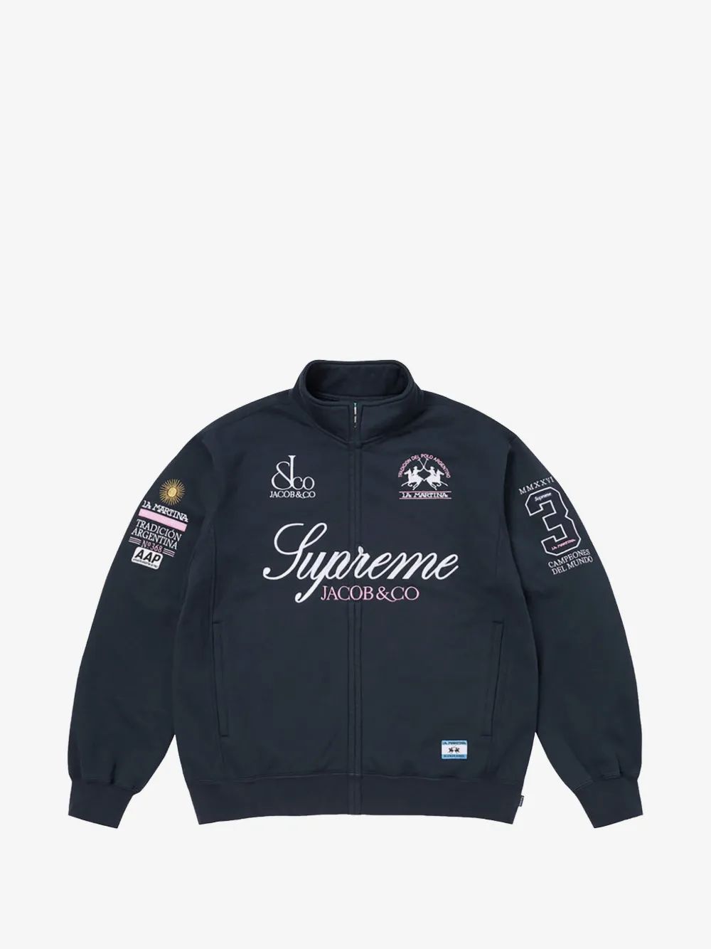 Supreme 라 마르티나 x 제이콥 앤 코 집업 맨투맨