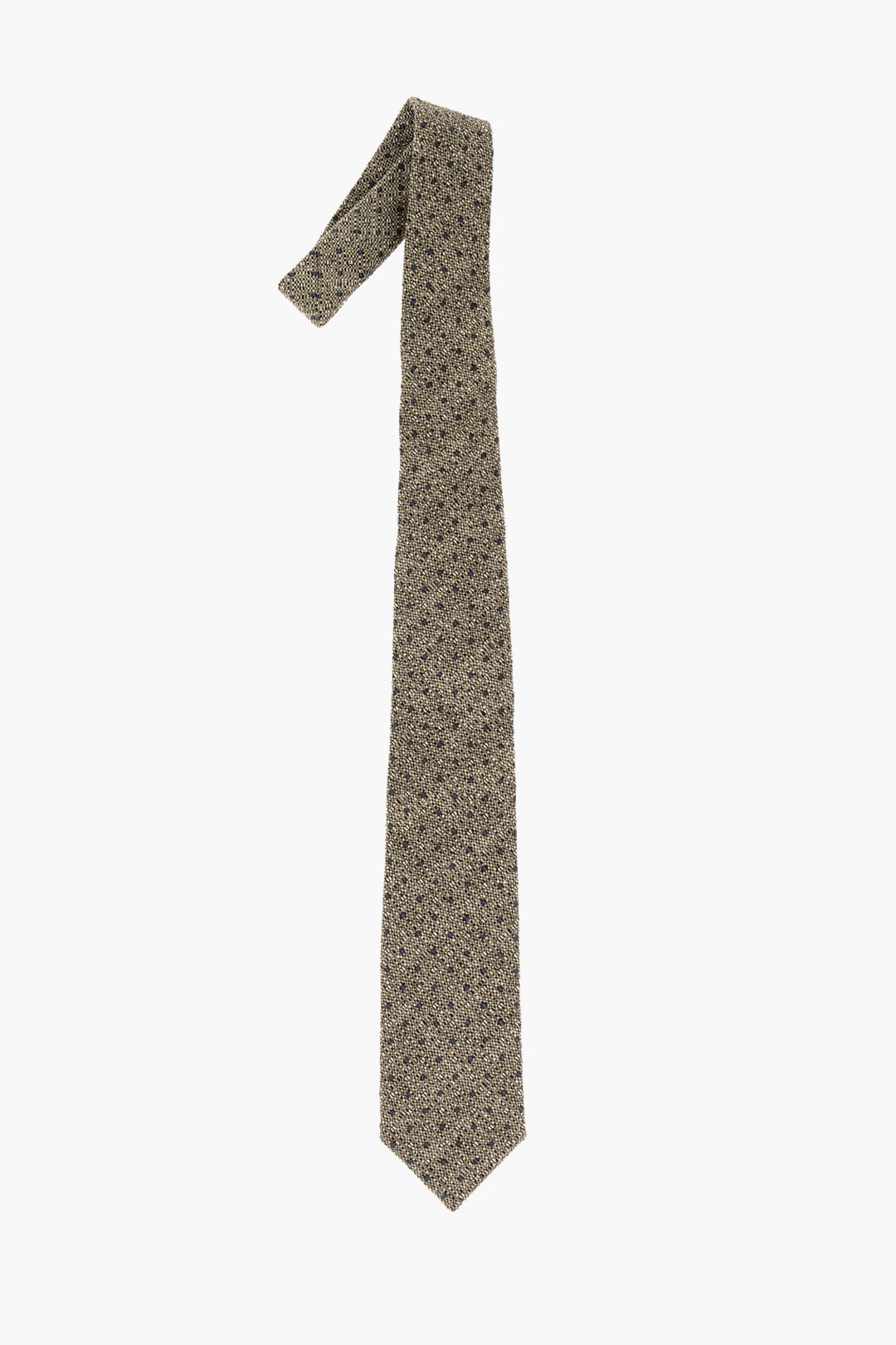Corneliani 자수 물방울 넥타이
