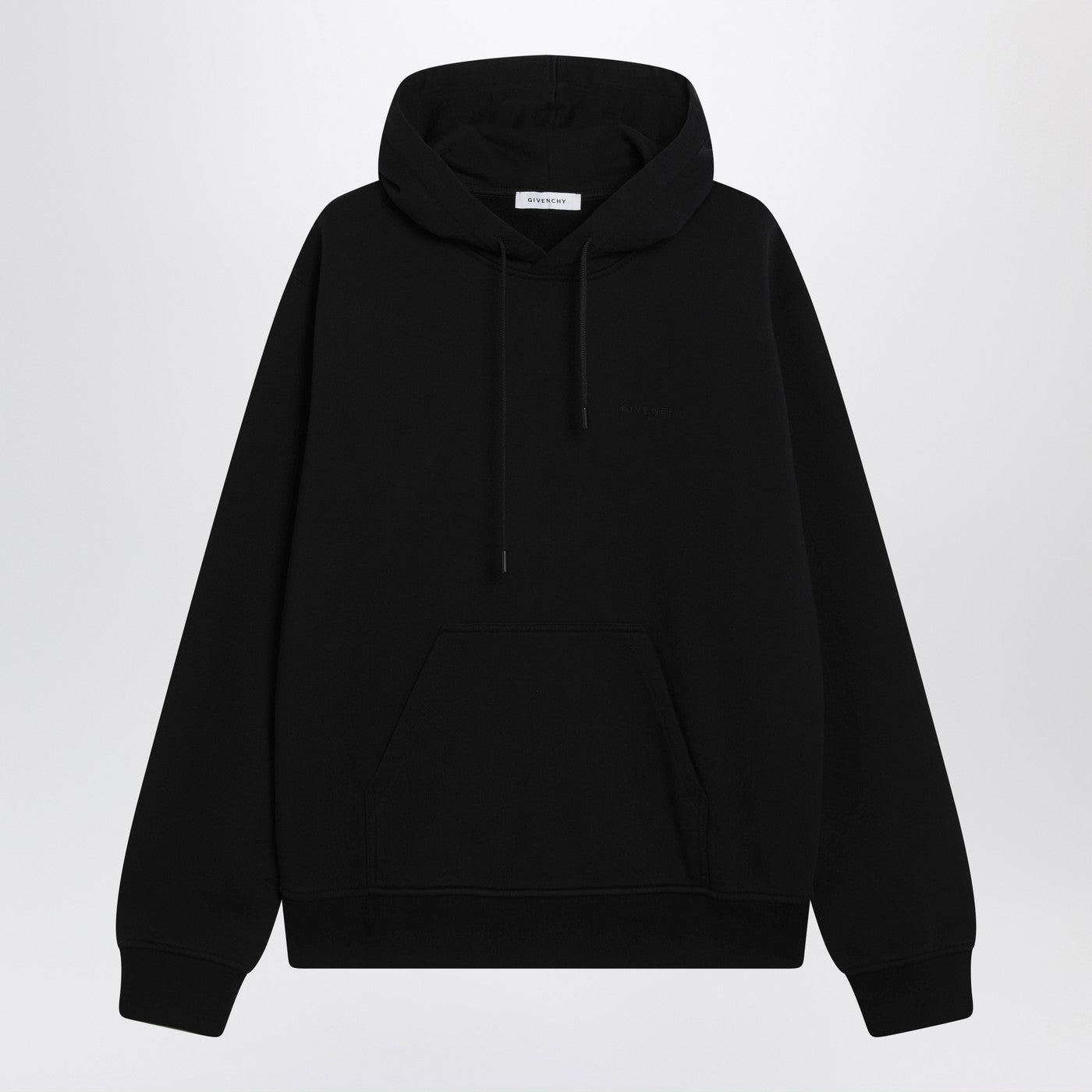 GIVENCHY 지방시 블랙 꾸뛰르 심 미니 클래퍼보드 프린트 맨투맨