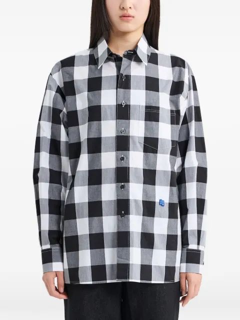 ADER ERROR 체크무늬 가슴주머니 셔츠