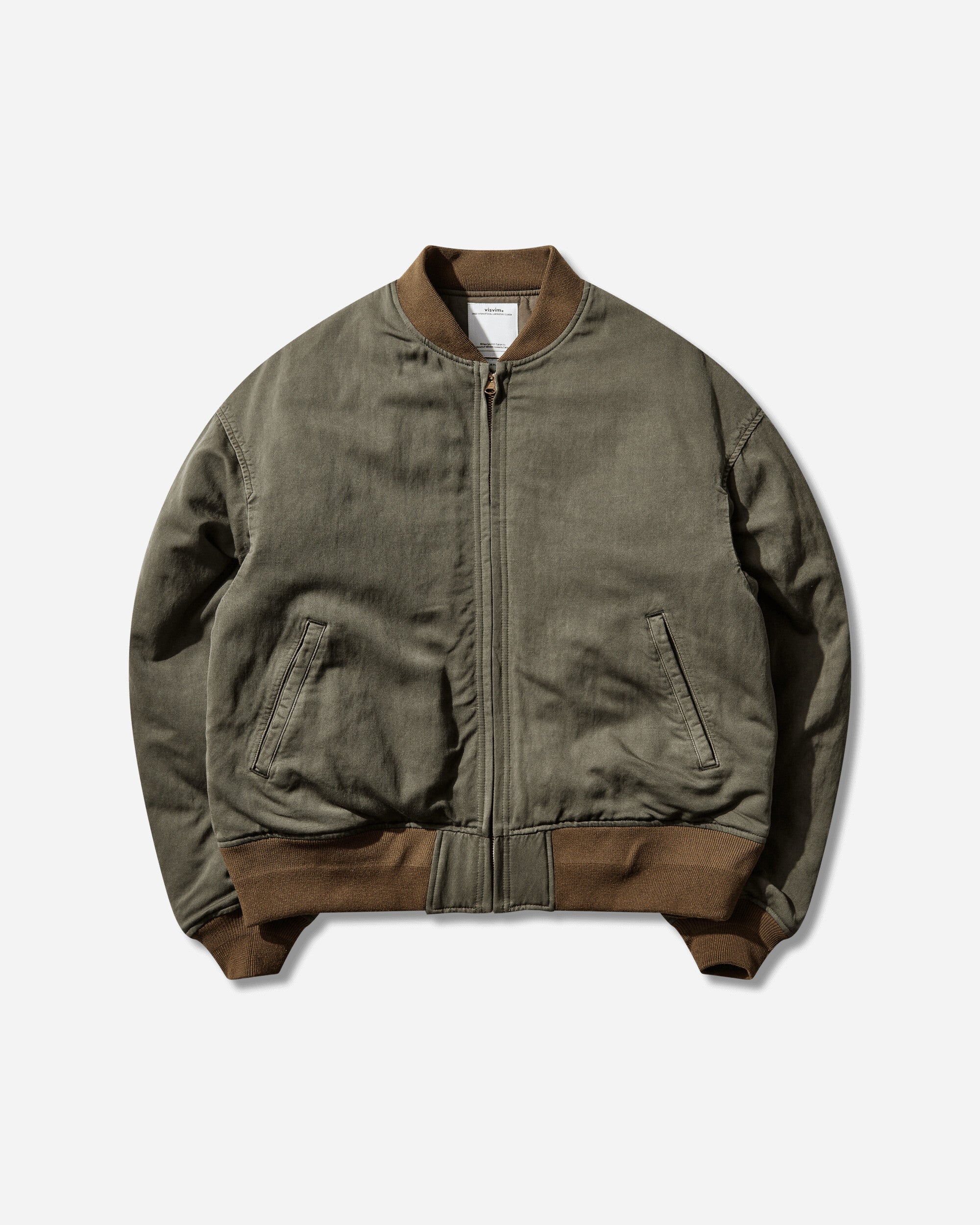 Visvim 바튼 다운 자켓 올리브