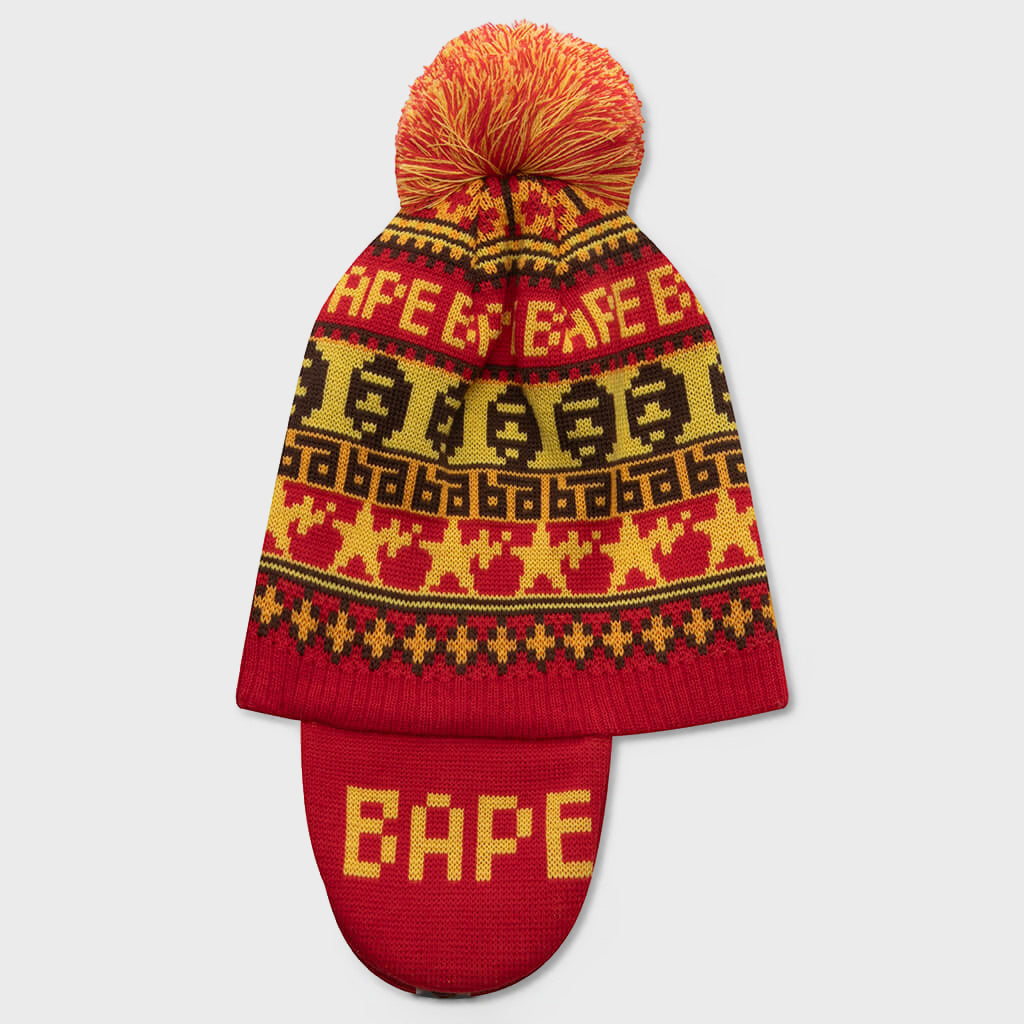 Bape 키즈 베이프 니트 모자