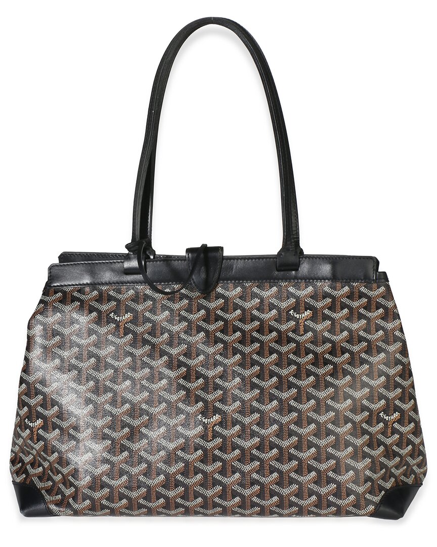 GOYARD 블랙 이네 캔버스 벨샤스 PM