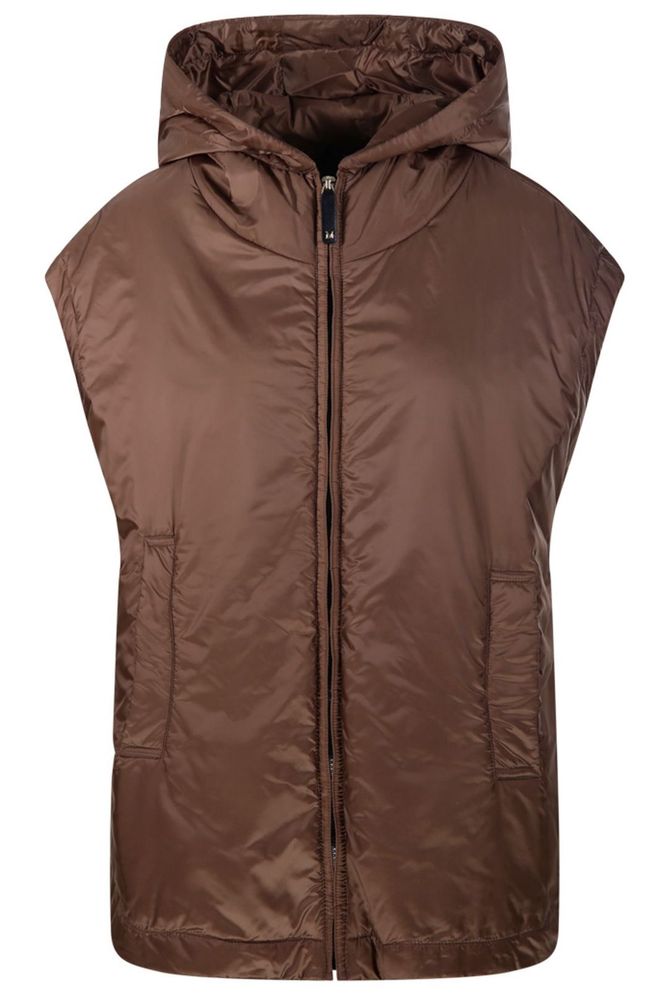max mara the cube 암브라 퀼팅 후드 자켓