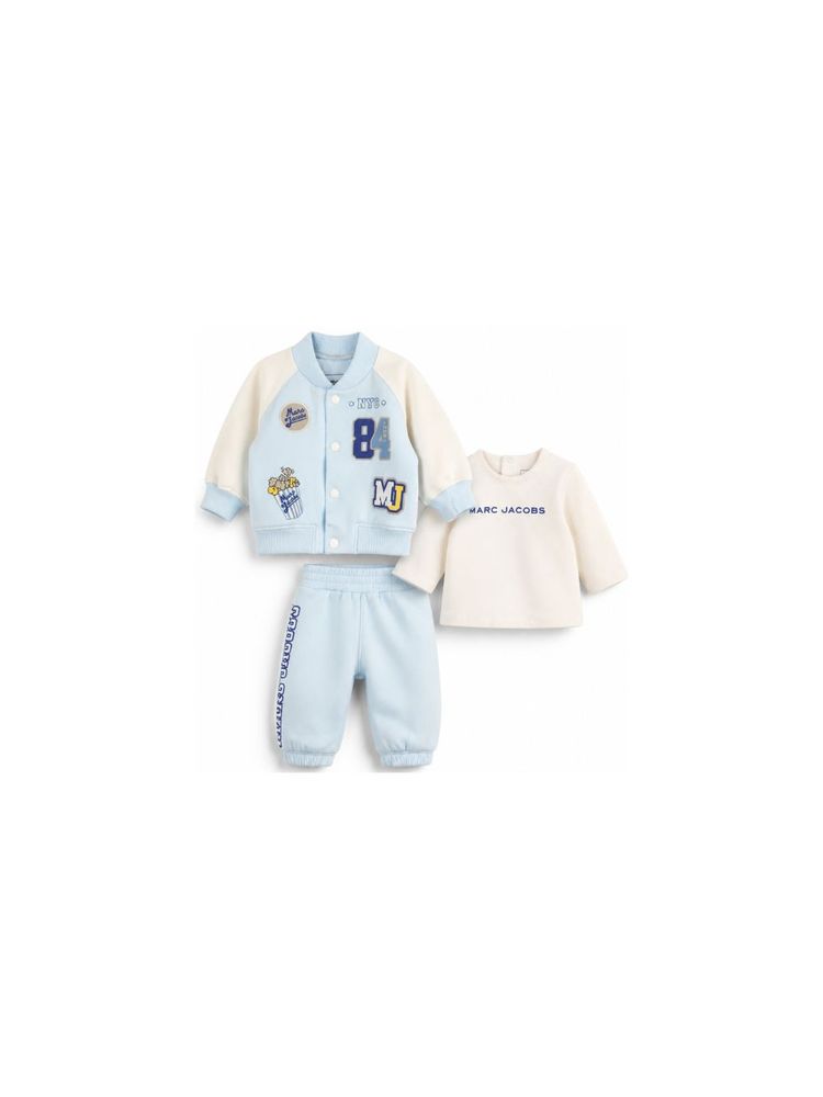 Marc Jacobs Kids 로고 패치 트랙수트 세트