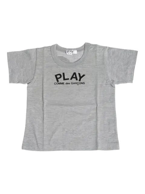 Comme Des Garçons Play Kids 하트 프린트 티셔츠