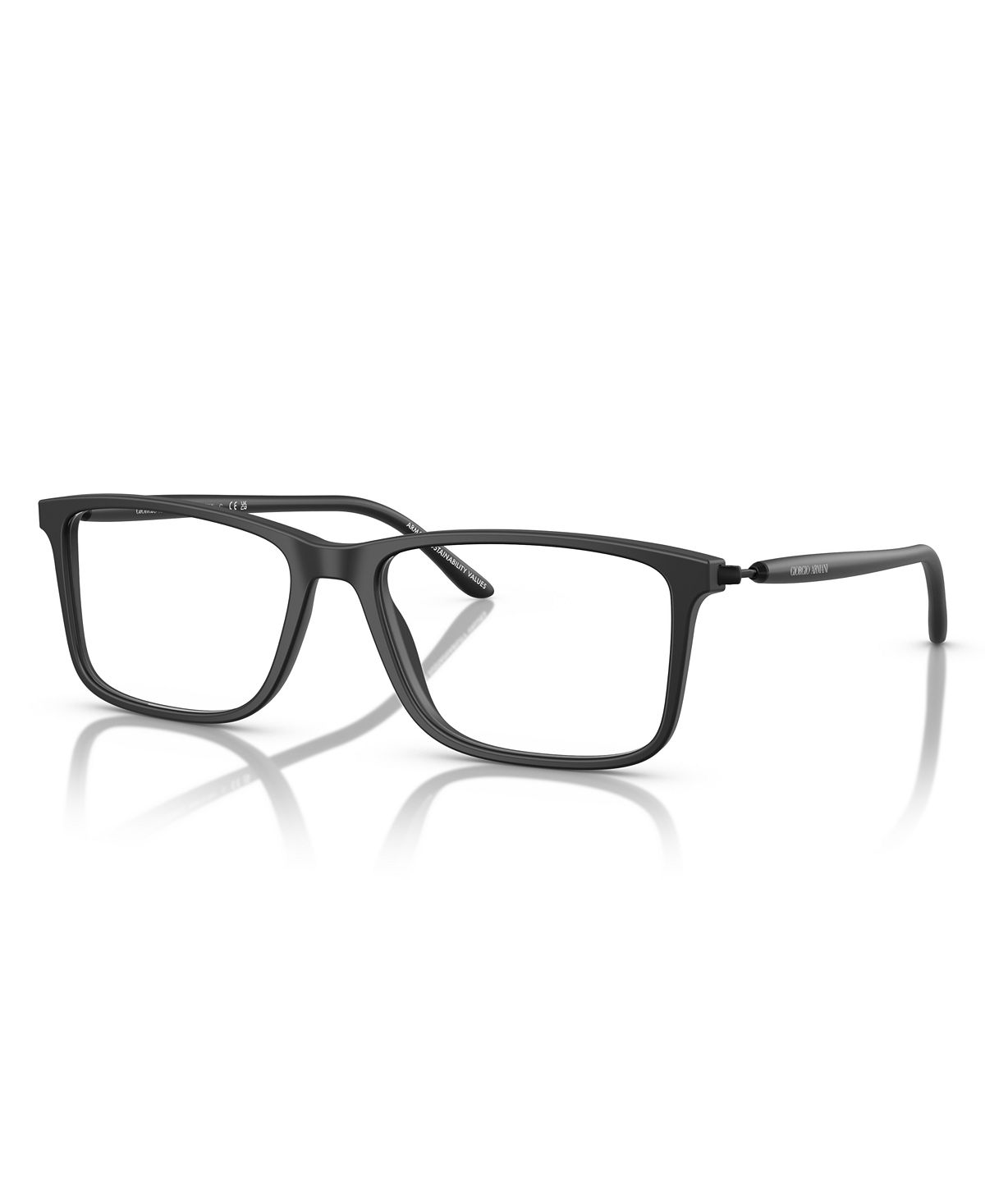 GIORGIO ARMANI 맨 직사각형 플라스틱 AR7261 안경