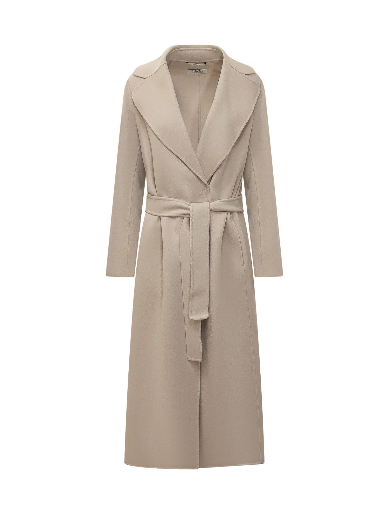 MAXMARA'S 막스 마라스 울 오버코트 폴도 벨트