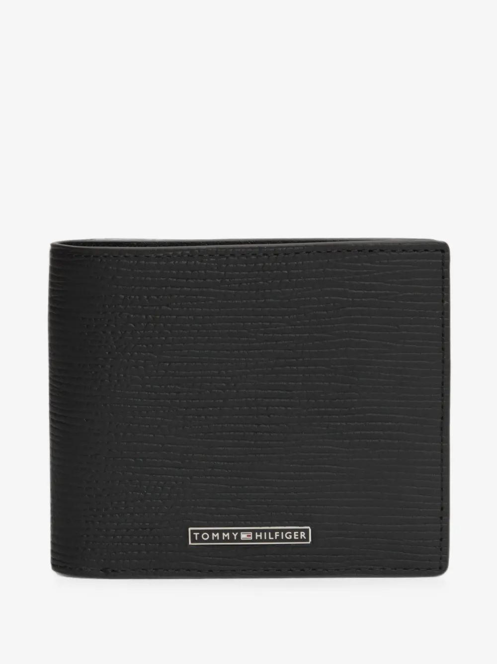 TOMMY HILFIGER 로고 플라크 바이폴드 지갑