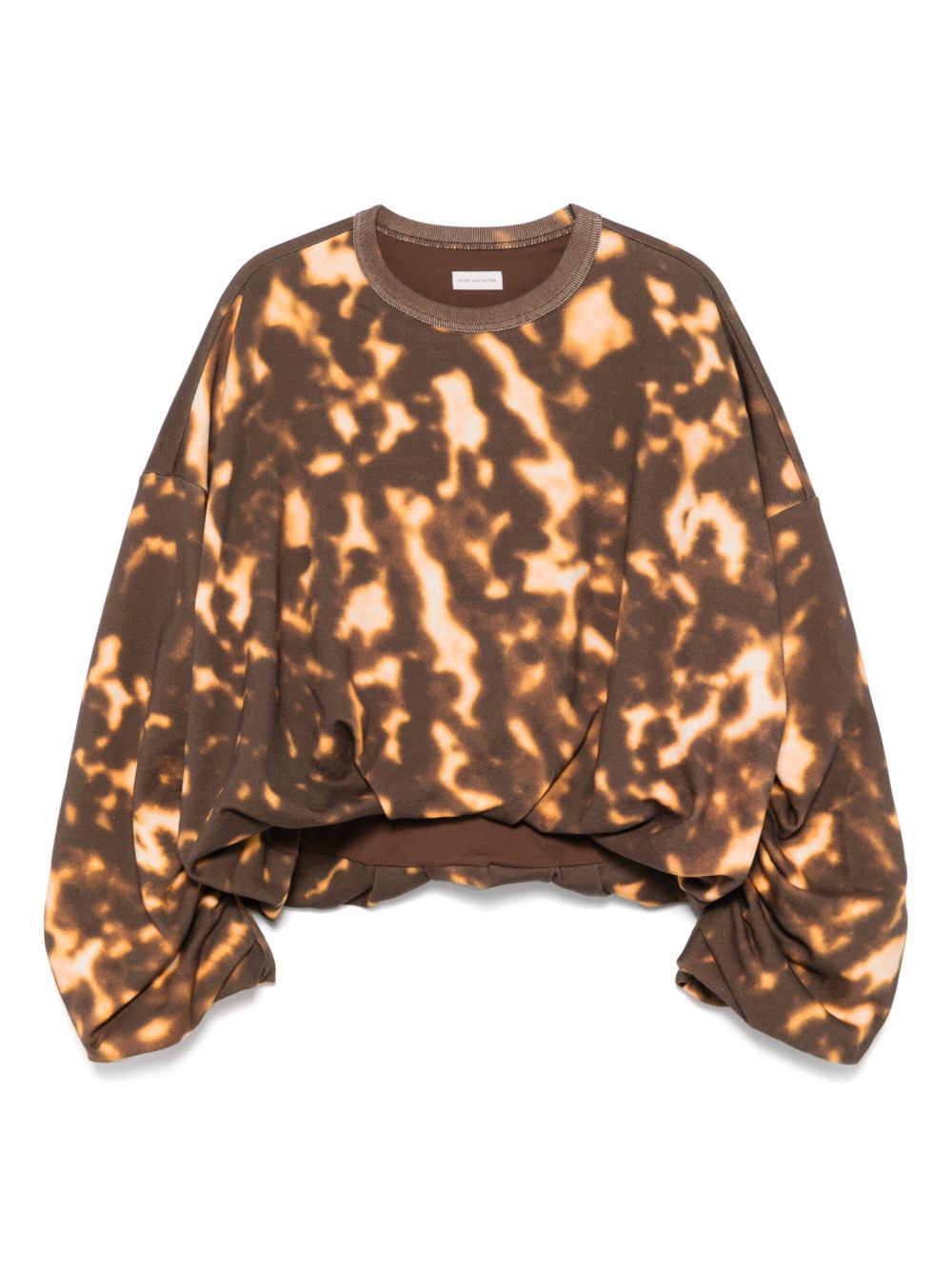 DRIES VAN NOTEN 펠파 한넷 코튼 스탬파