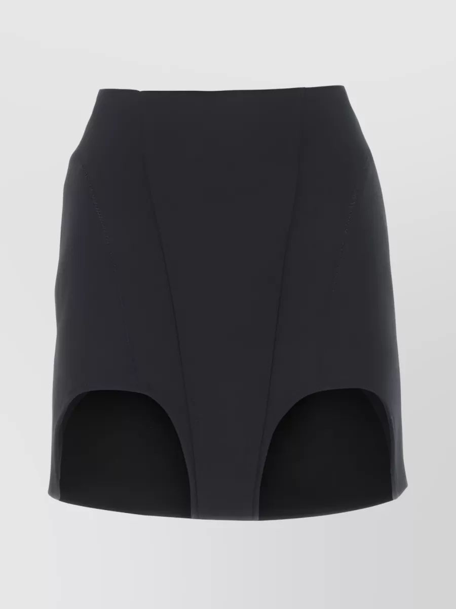 DION LEE 커트아웃 미니 스커트