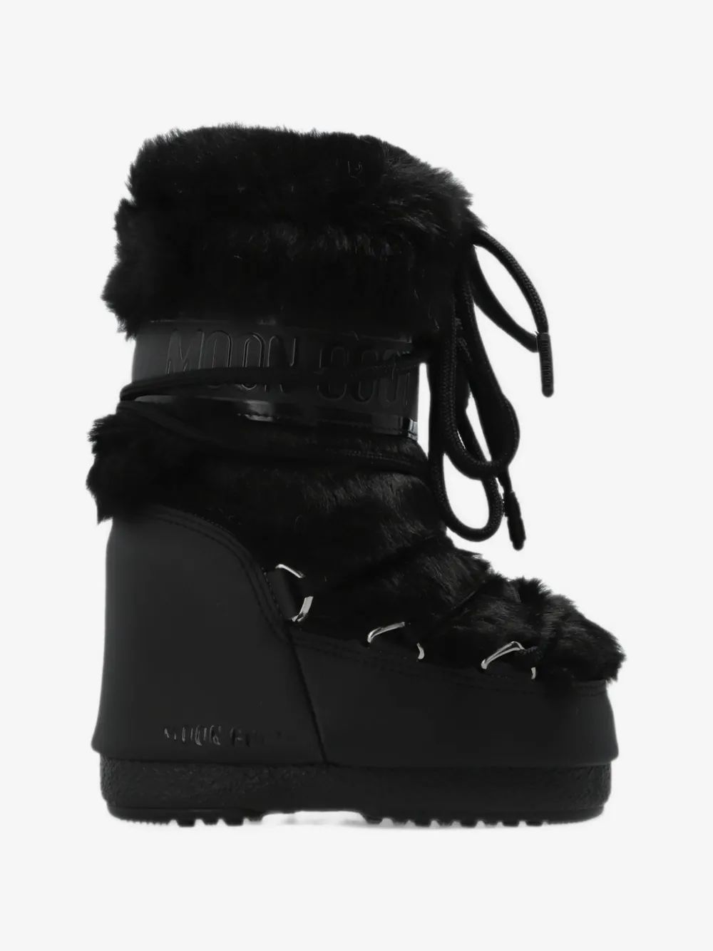 Moon Boot Kids 아이콘 페이크 퍼 스노우 부츠