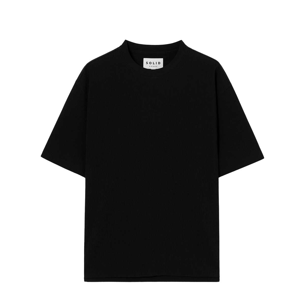 SOLID HOMME 크링클 스트링 티셔츠