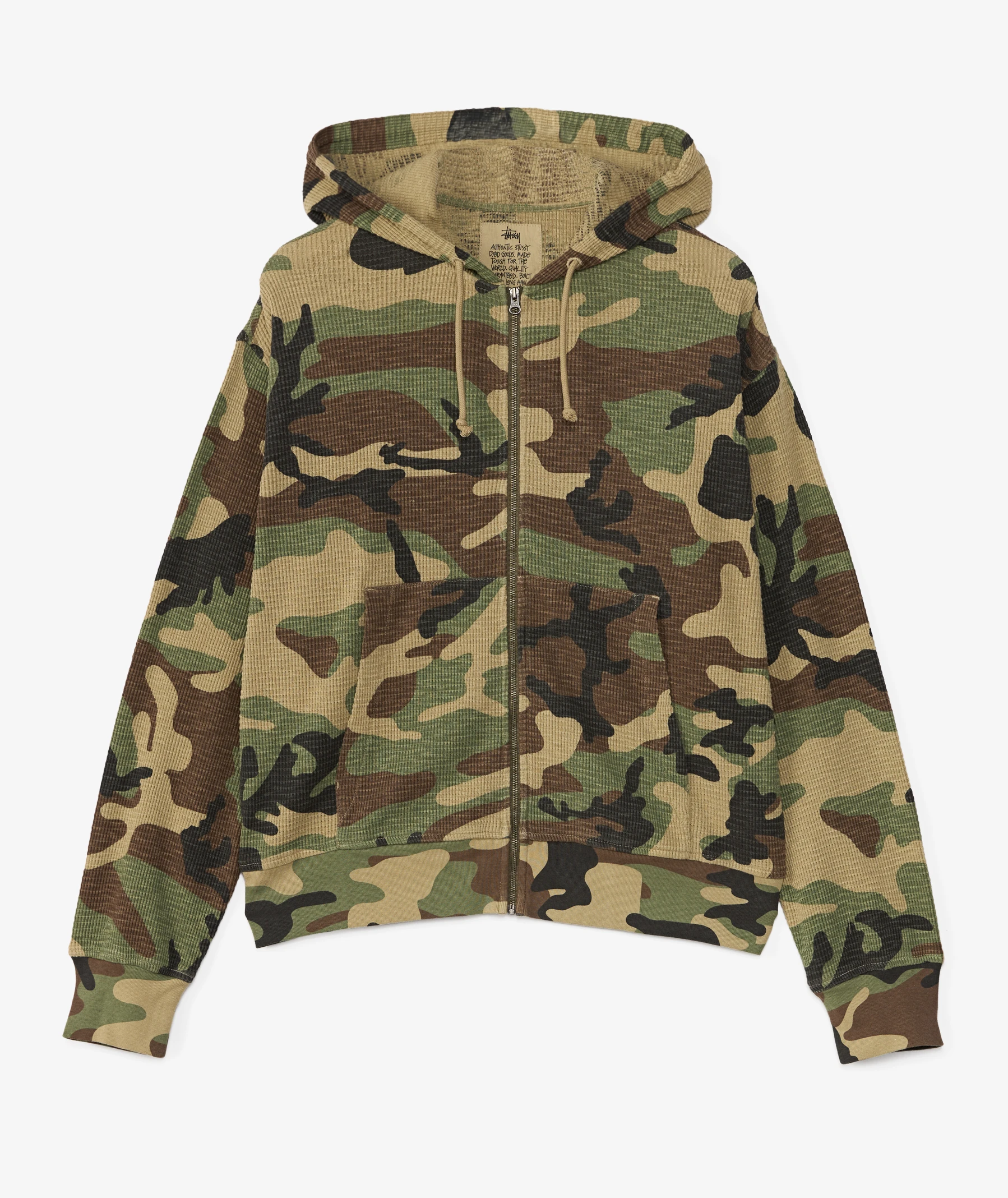 STUSSY 라이트웨이트 써멀 후드티