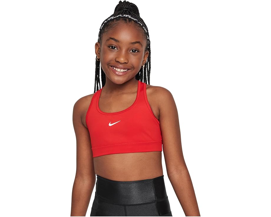 Nike Kids 드라이핏 스우시 브라