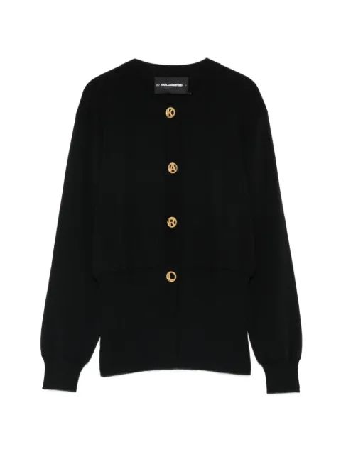 KARL LAGERFELD 버튼 카디건