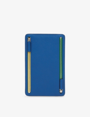Smythson 파나마 멀티 지퍼 가죽 케이스