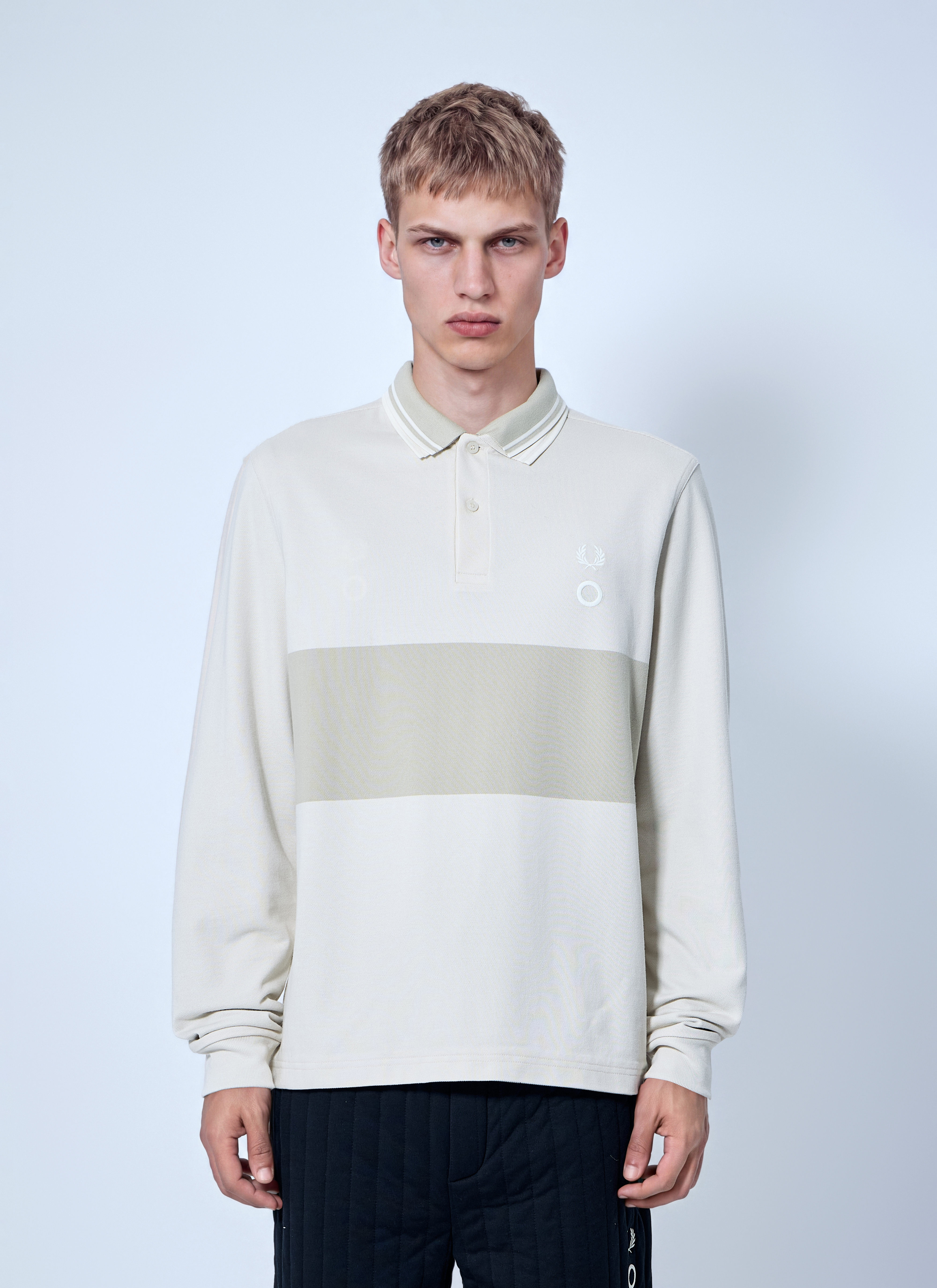 Fred Perry 리버시블 롱슬리브 폴로셔츠