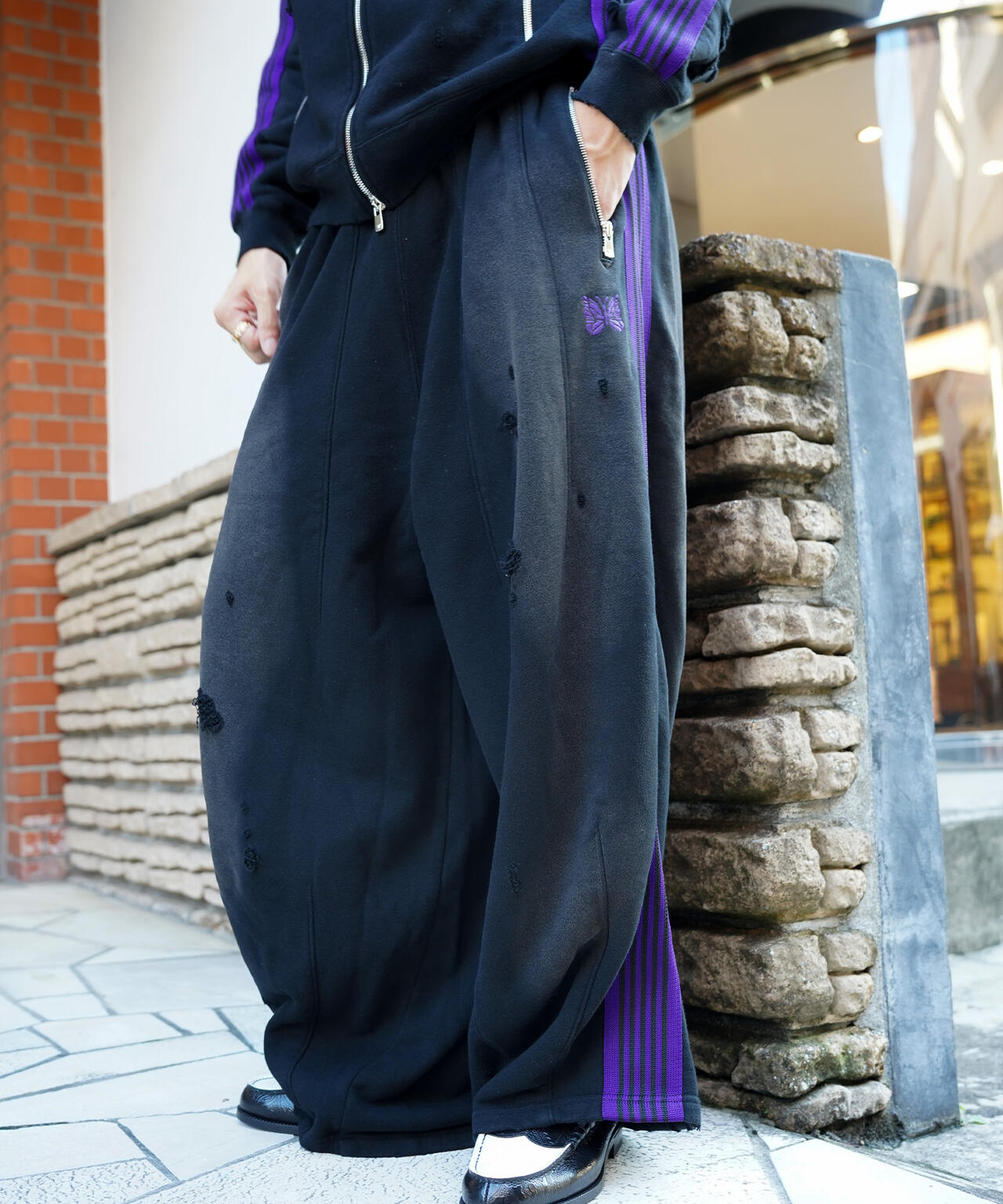 NEEDLES LHP 익스클루시브 H.D. 트랙 팬츠