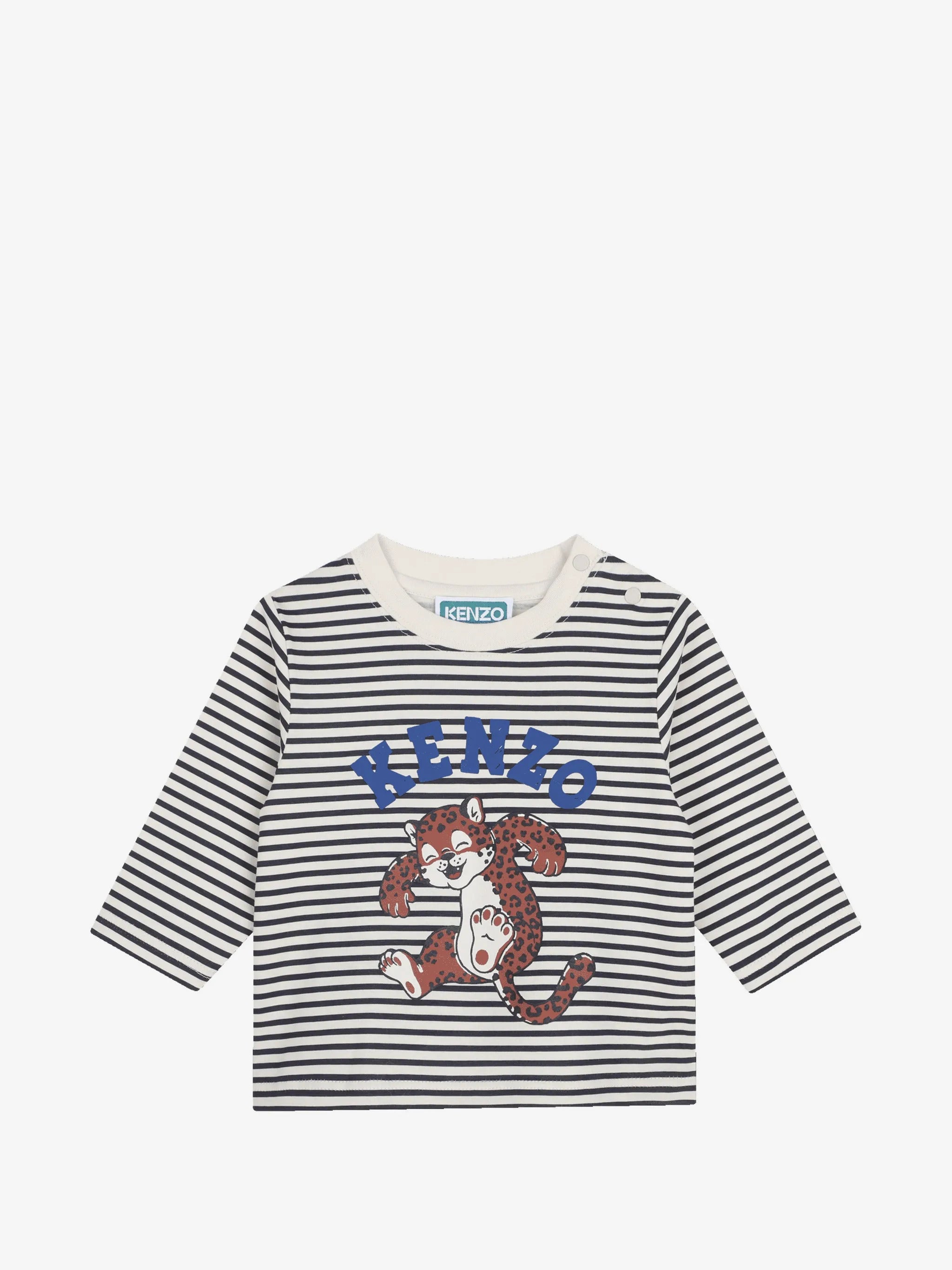 Kenzo Kids 스트라이프 티셔츠