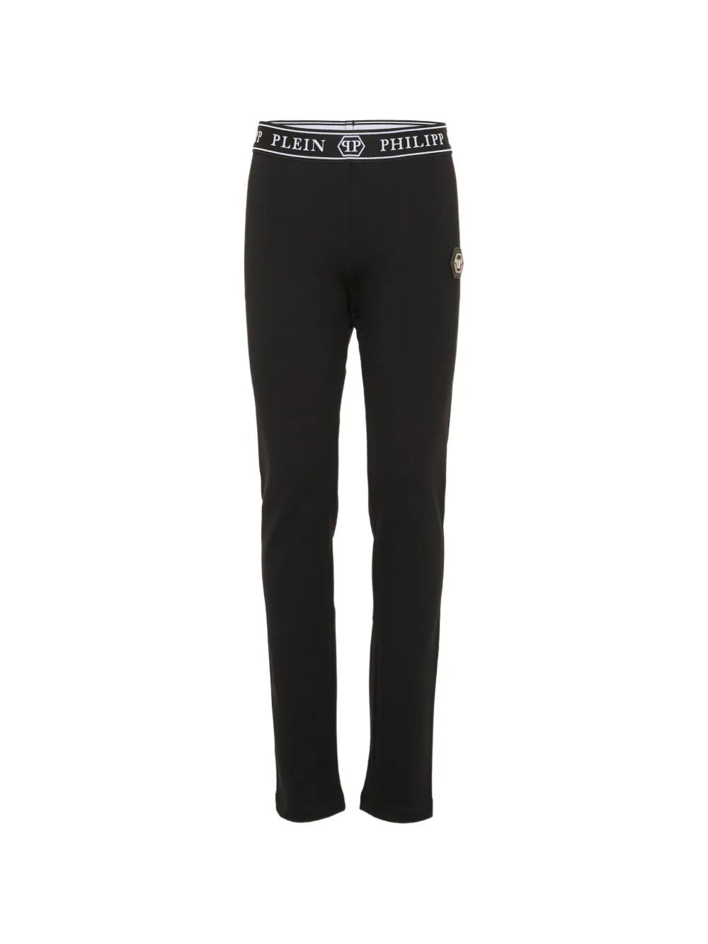 Philipp Plein Kids 로고 밴드 레깅스