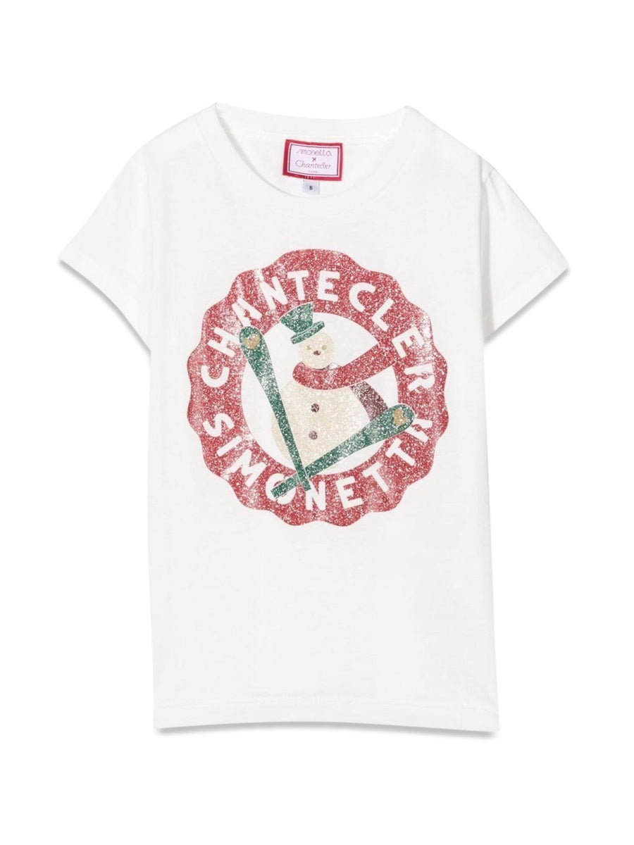 Simonetta kids 시몬네타 로고 미니 티셔츠