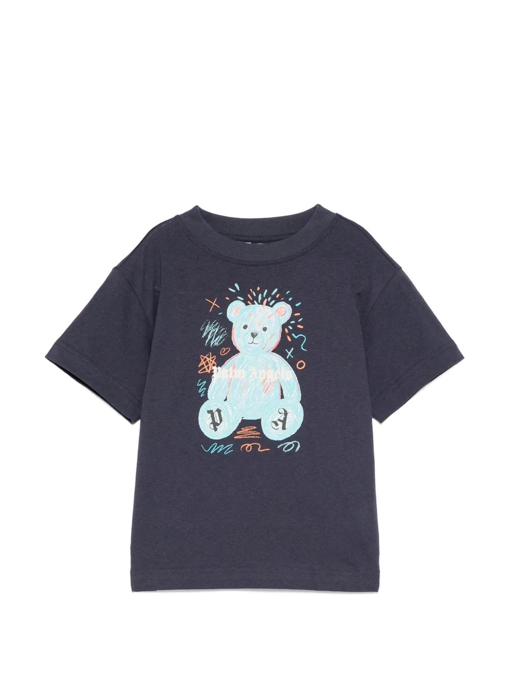 Palm Angels Kids 그래픽 프린트 티셔츠