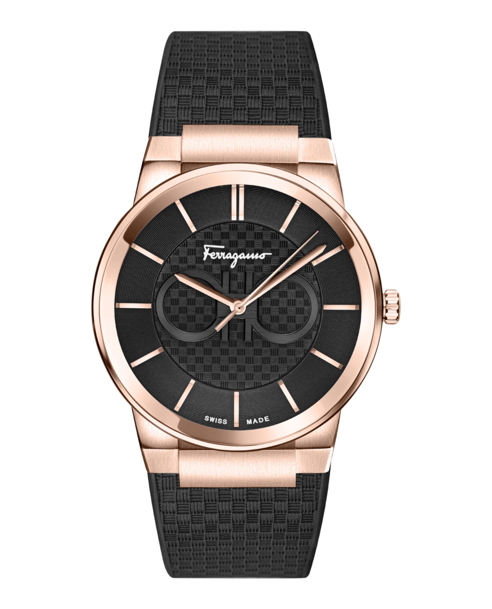 SALVATORE FERRAGAMO 사파이어 실리콘 시계
