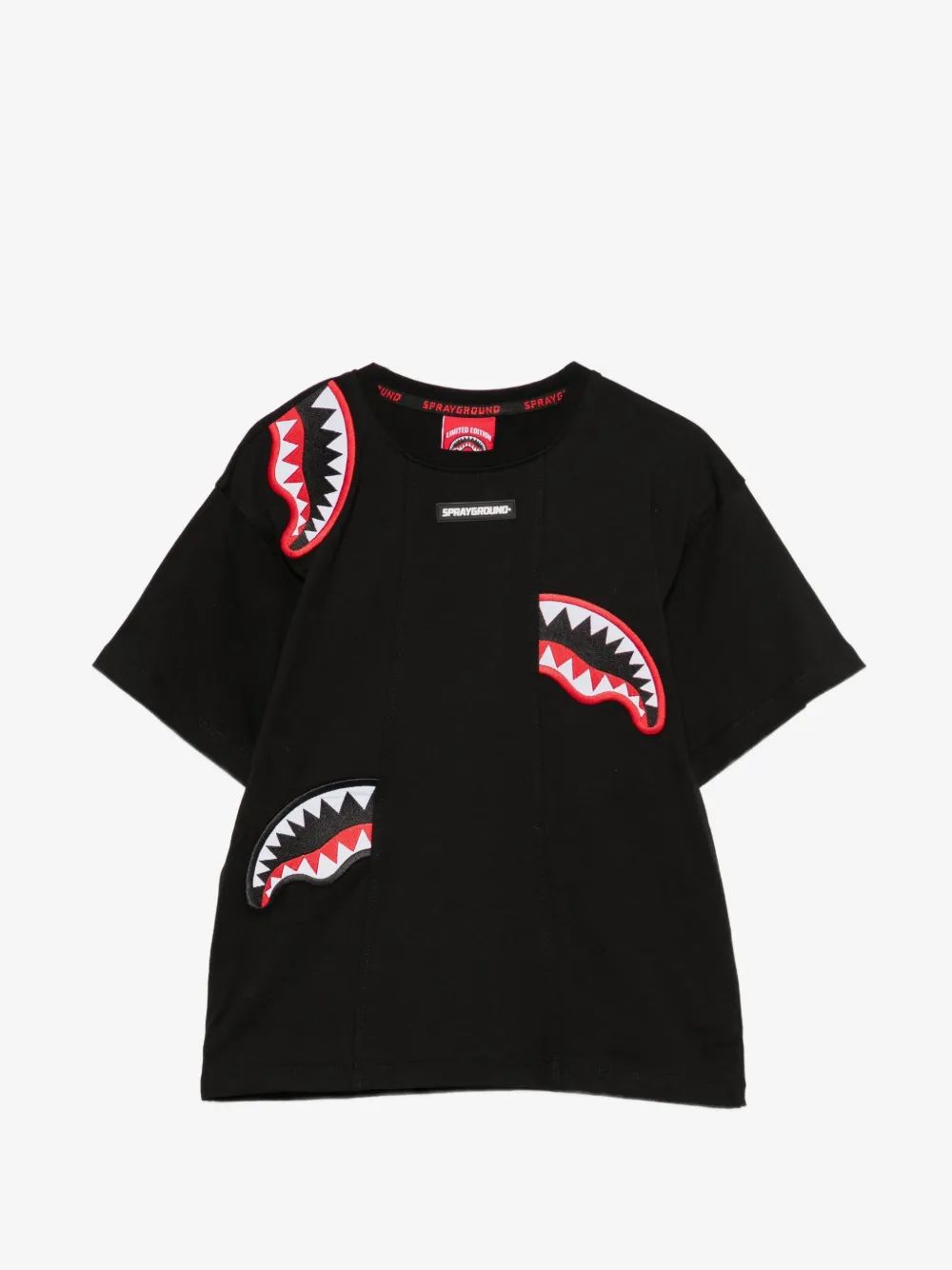 Sprayground Kids 샤크 패치 티셔츠