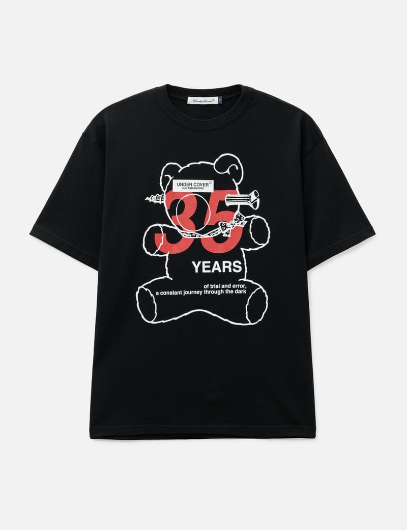 UNDERCOVER 35주년 베어 반팔 티셔츠