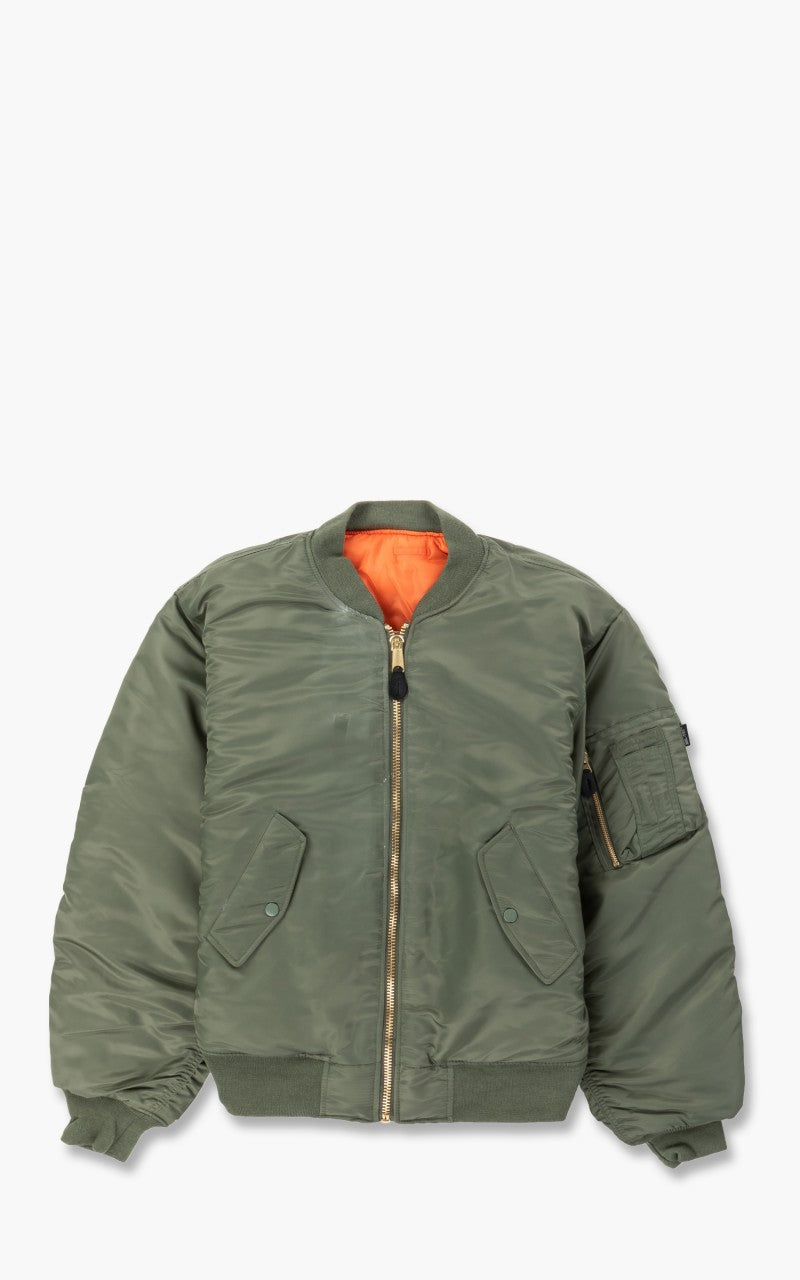 Military Surplus MA1 US 비행 자켓 올리브