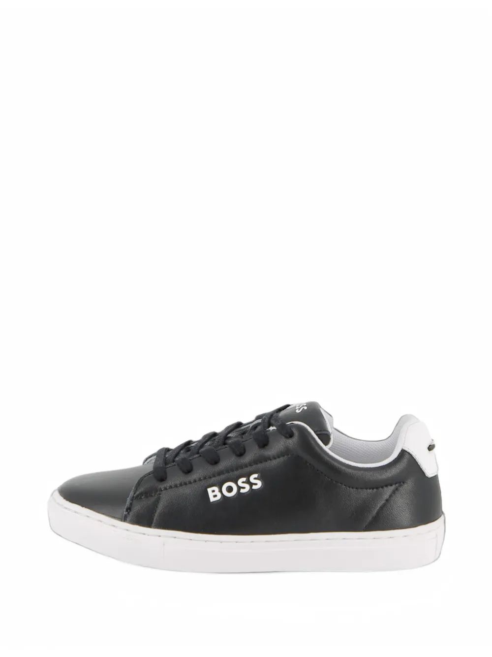 BOSS Kids 로고 프린트 스니커즈