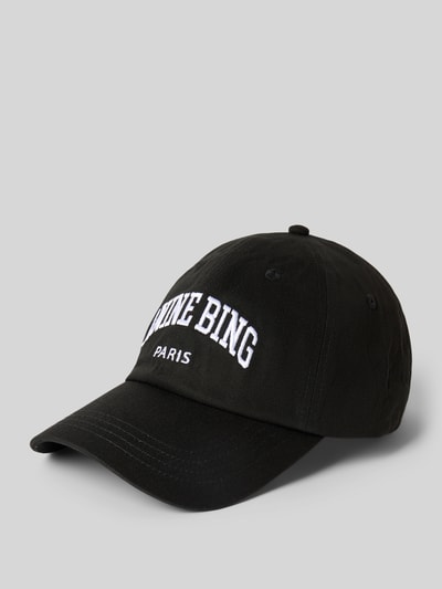 ANINE BING 로고 자수 캡 JEREMY