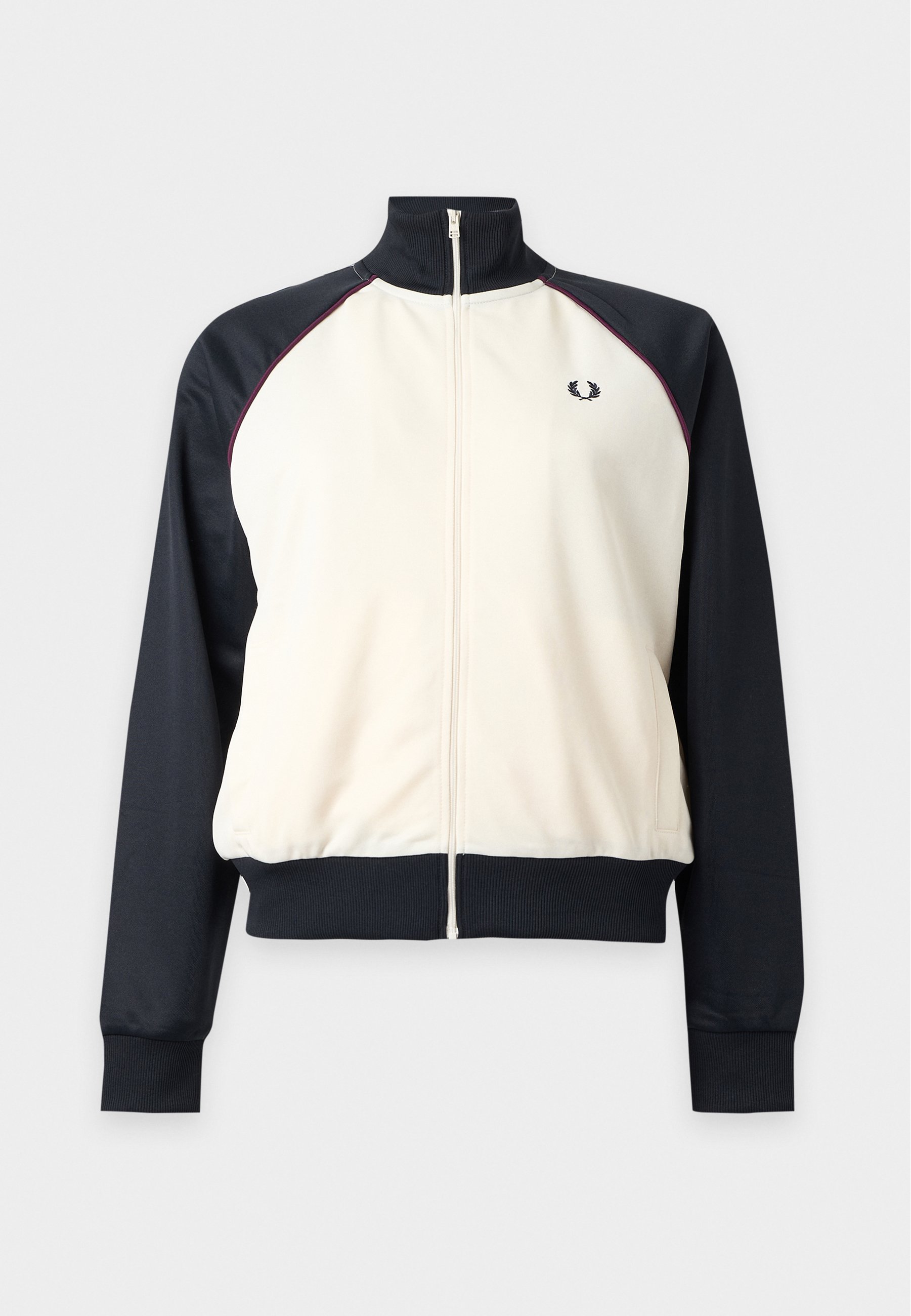 Fred Perry 컬러 블록 집업 맨투맨