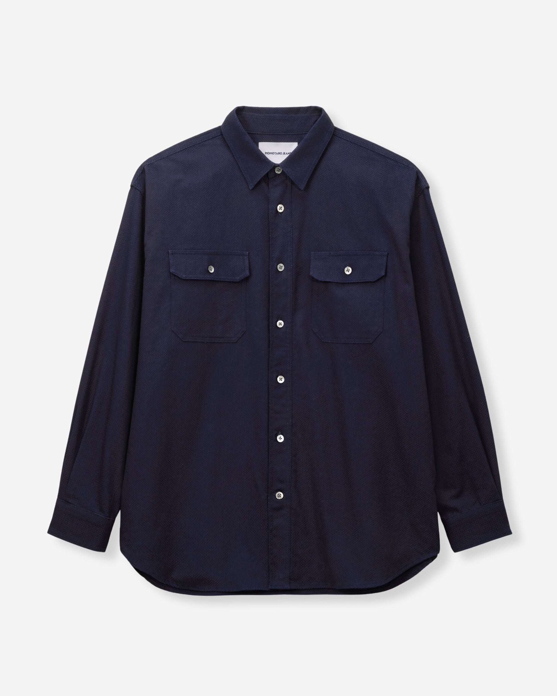 MOMOTARO JEANS 엠엑슬스1039 사시코 CPO 셔츠
