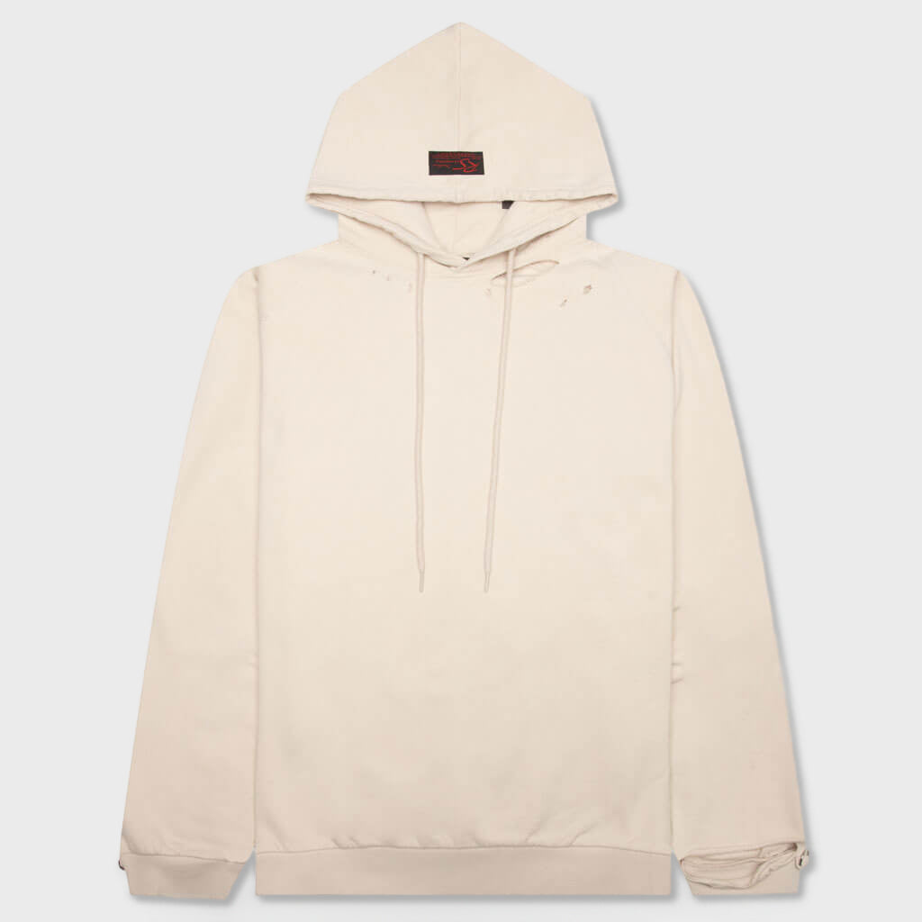 RAF SIMONS 워시드 핏 후드티