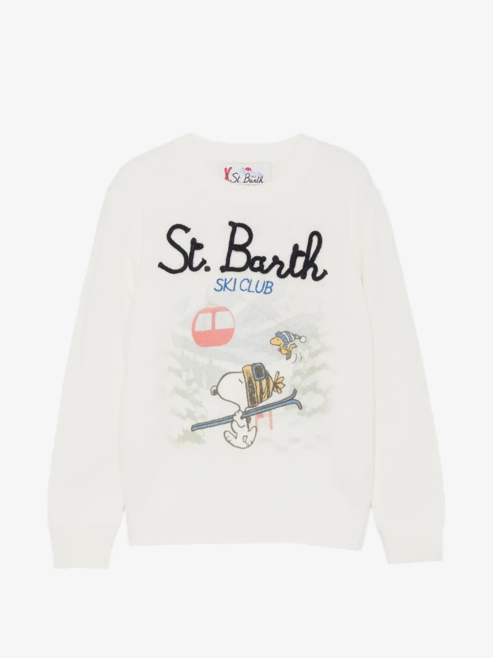 Mc2 Saint Barth kids x 피너츠 더글라스 스누피 프린트 스웨터