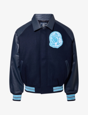 BILLIONAIRE BOYS CLUB 로고 아치 울 혼합 자켓