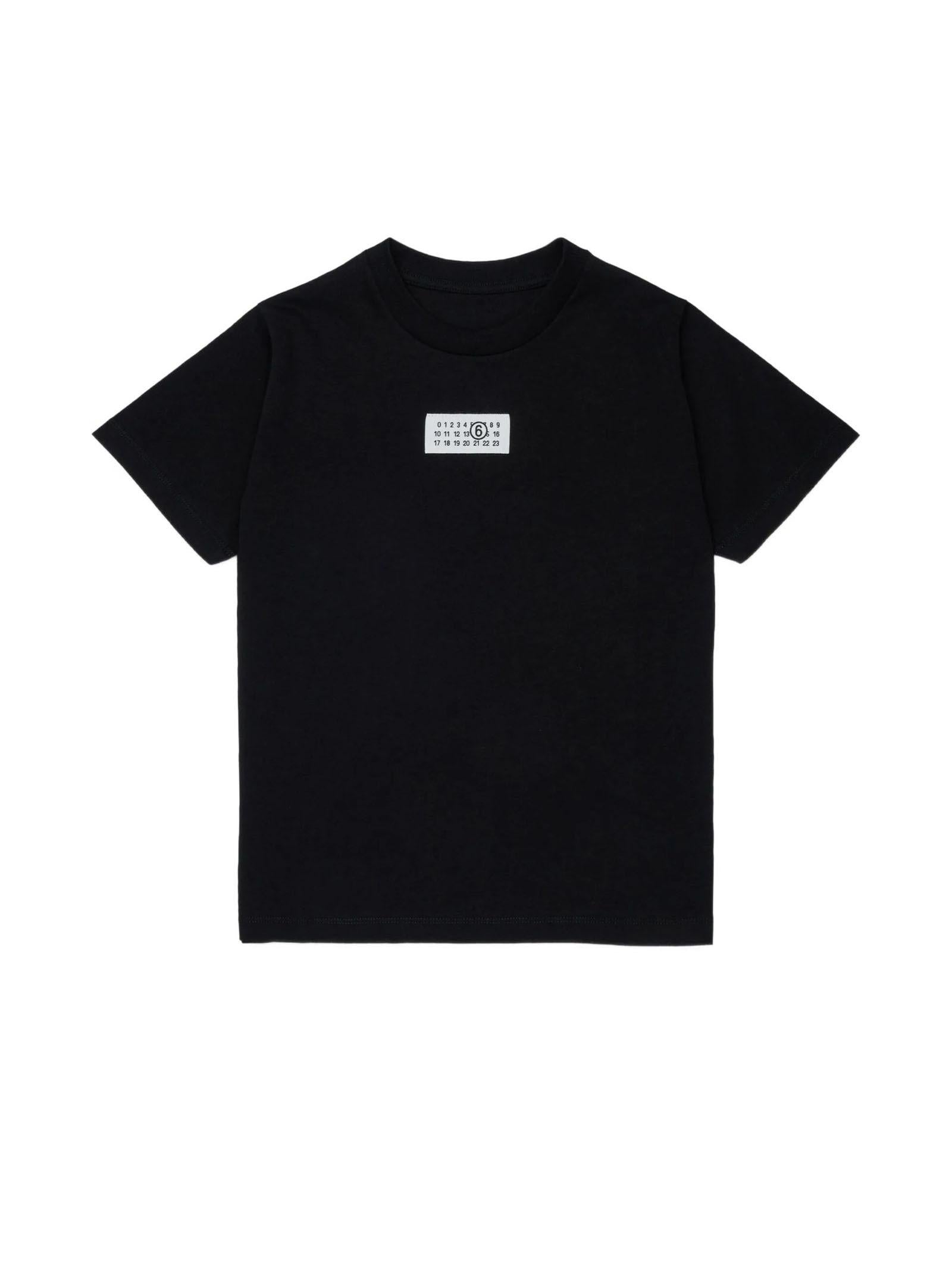 MM6 Maison Margiela Kids Mm6 Kids 100% 코튼 티셔츠