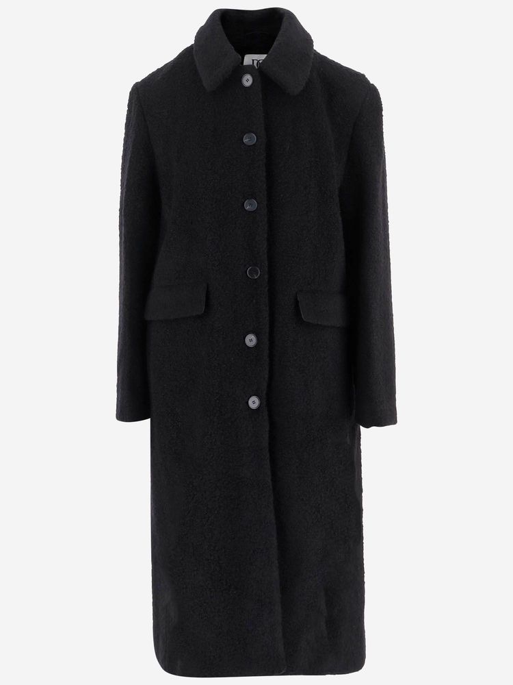 BY MALENE BIRGER 텍스처드 싱글 브레스트 코트