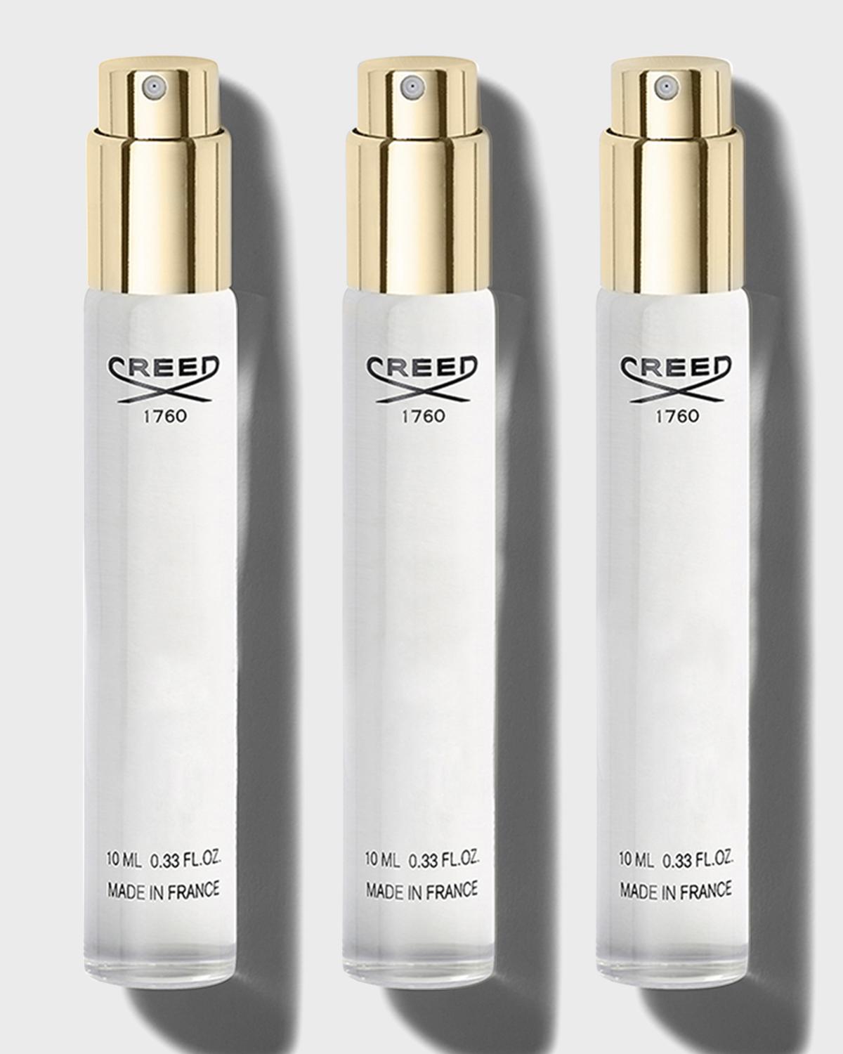 CREED 그린 아일리시 트위드 아토마이저 리필 세트 3 x 10ml