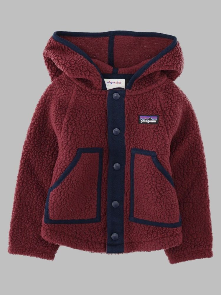 Patagonia Kids 레트로 파일 베이비 후드 자켓