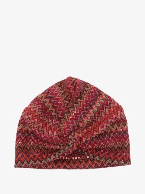 MISSONI KIDS 지그재그 짜임 터번