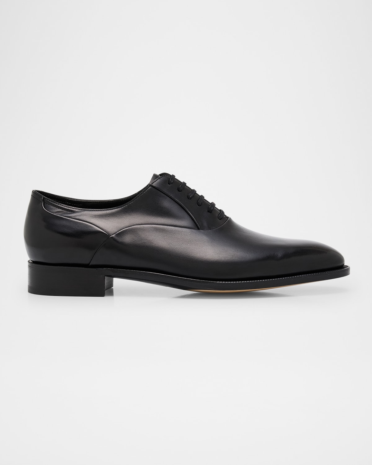 JOHN LOBB 에드가 가죽 옥스포드 더비 슈즈 슈트리